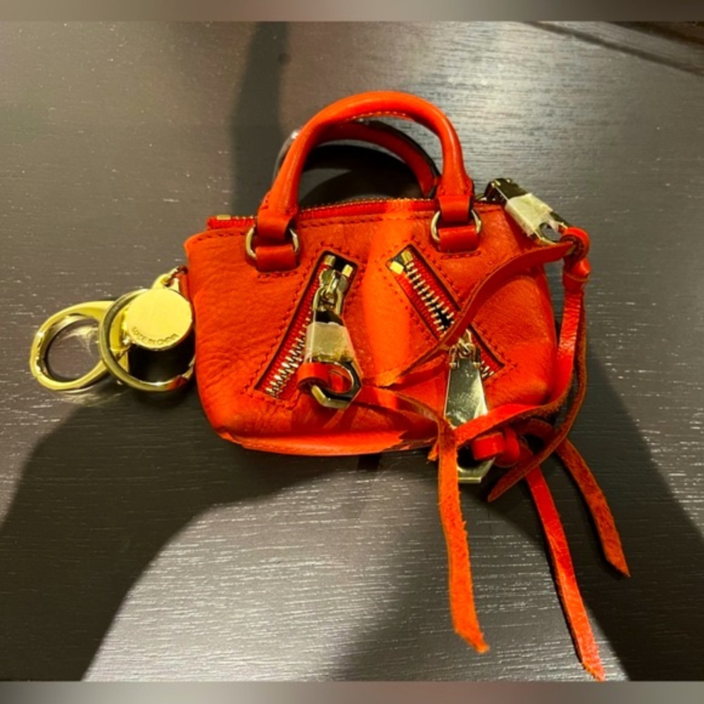 Rebecca Minkoff Keychain Leather Pouch Wallet NWOT